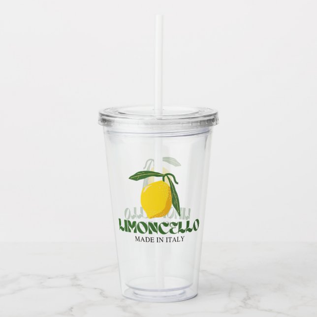 Limoncello Acrylic Tumbler (Front)