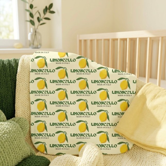 Limoncello Baby Burp Cloth (Creator Uploaded)