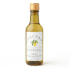 Limoncello Beverage Label