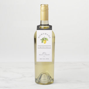 Limoncello Bottle Hanger Tag