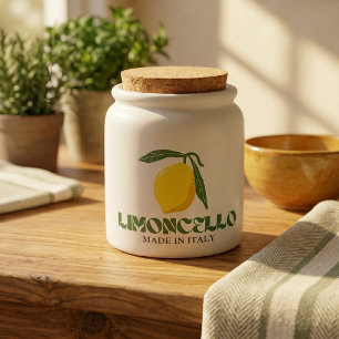 Limoncello Candy Jar