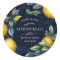 Limoncello Chalkboard Monogram Favor