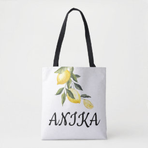LIMONCELLO CUSTOM NAME Tote Bag