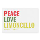 Limoncello Food and Beverage Label Set