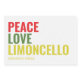 Limoncello Food and Beverage Label Set