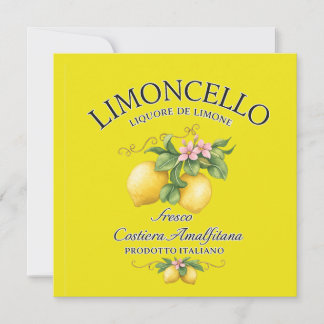 Limoncello Italy Amalfi Coast