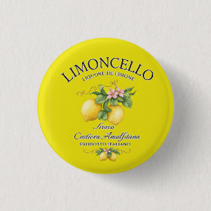 Limoncello Italy Amalfi Coast Button