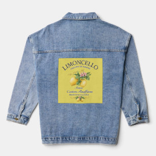 Limoncello Italy Amalfi Coast Denim Jacket