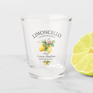 Limoncello Italy Amalfi Coast Shot Glass