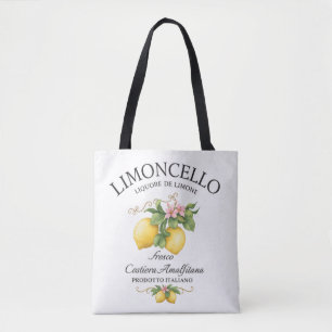 Limoncello Italy Amalfi Coast Tote Bag