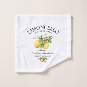Limoncello Italy Amalfi Coast Wash Cloth