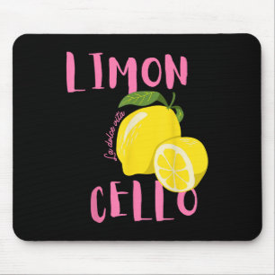 Limoncello La Dolce Vita Italian Lemon  Mouse Pad