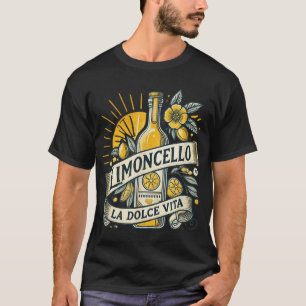 Limoncello La Dolce Vita Team Italy Amalfi Lemon T-Shirt