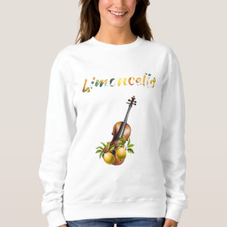 Limoncello/Lemon Cello fun play on words sweater