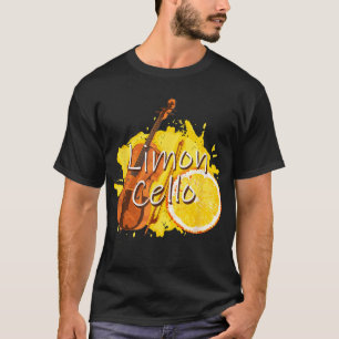 Limoncello Lemon Liqueur Italy Lime And Cello Word T-Shirt