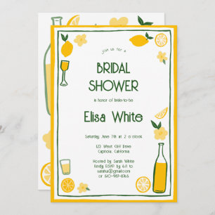 Limoncello Lemonade CUSTOM Bridal Shower Invitation
