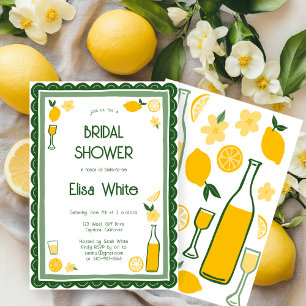 Limoncello Lemonade CUSTOM Bridal Shower Invitation
