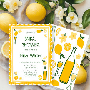 Limoncello Lemonade CUSTOM Bridal Shower Invitation