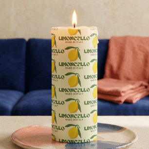 Limoncello Pillar Candle