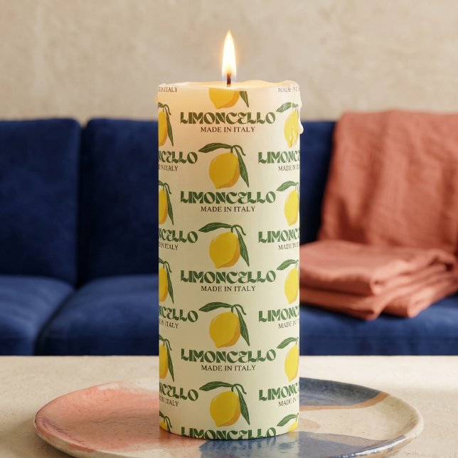 Limoncello Pillar Candle (Creator Uploaded)