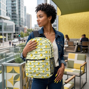 Limoncello Printed Backpack