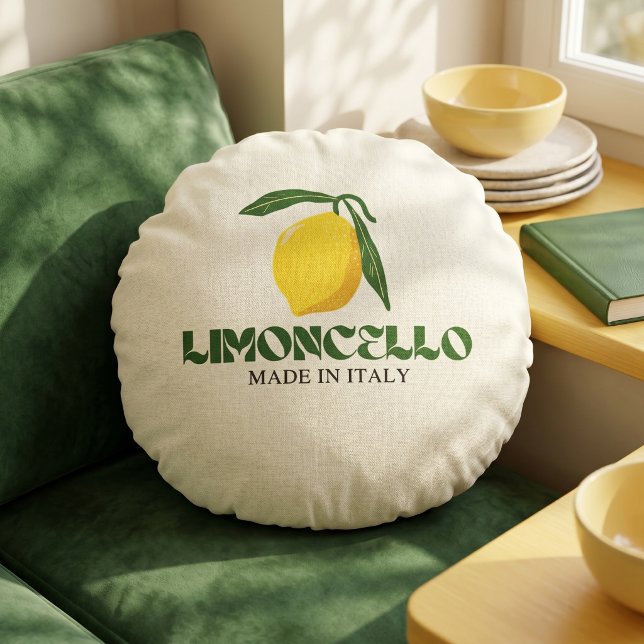 Limoncello Round Pillow (Creator Uploaded)