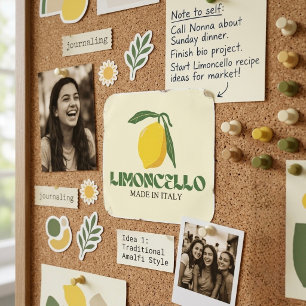 Limoncello Square Sticker