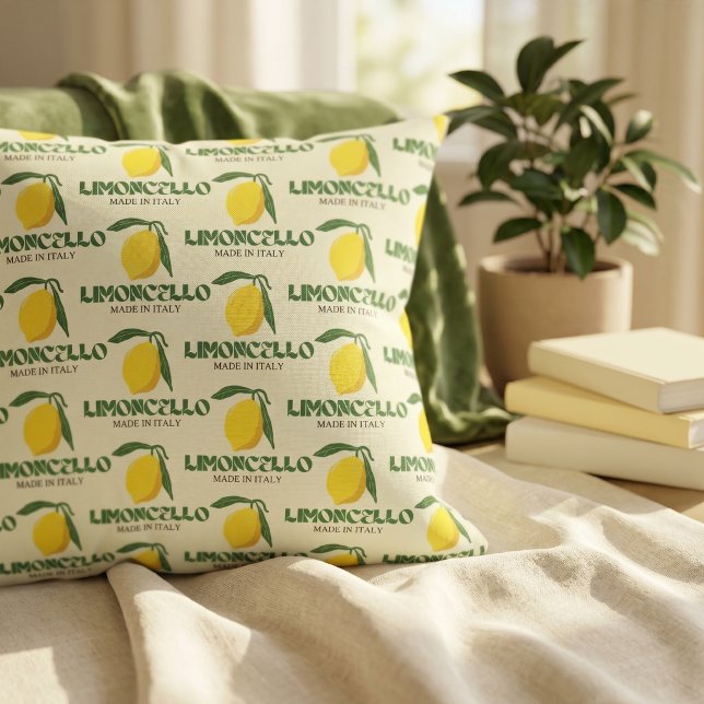 Limoncello Throw Pillow (Creator Uploaded)