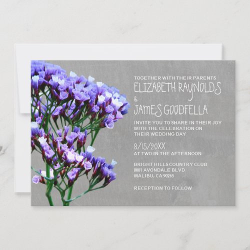 Limonium Wedding Invitations