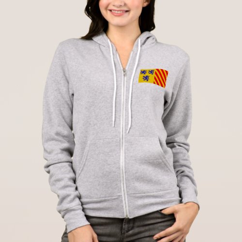 limousin france flag hoodie