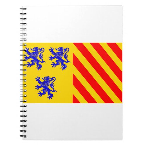 limousin france flag notebook