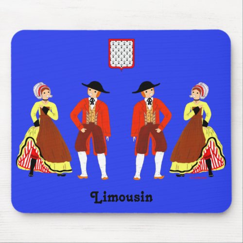 Limousin France Mouse Pad