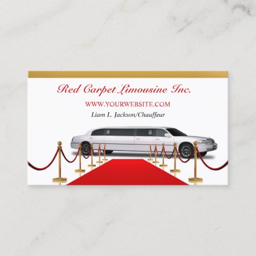 Limousine Business Card