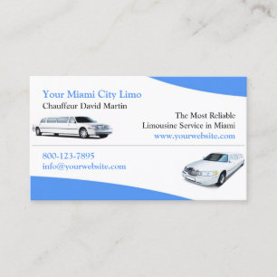 Limousine Business Card