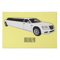 Limousine cartoon illustration