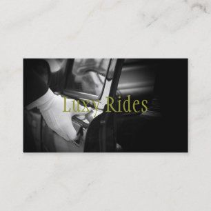 Limousines Limo Car Services Driver Business Card