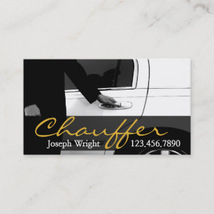 Limousines Limo Car Services Driver Business Card
