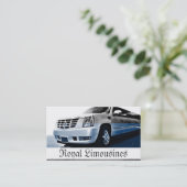 Limousines, Limo Services, Driver Business Card (Standing Front)