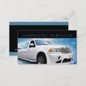 Limousines, Limo Services, Driver Business Card (Front/Back)