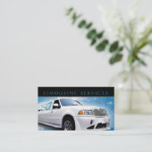Limousines, Limo Services, Driver Business Card (Standing Front)