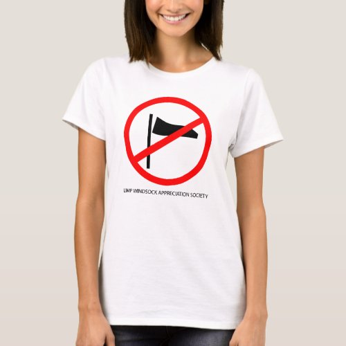 Limp Windsock Appreciation Society Ladies T Shirt