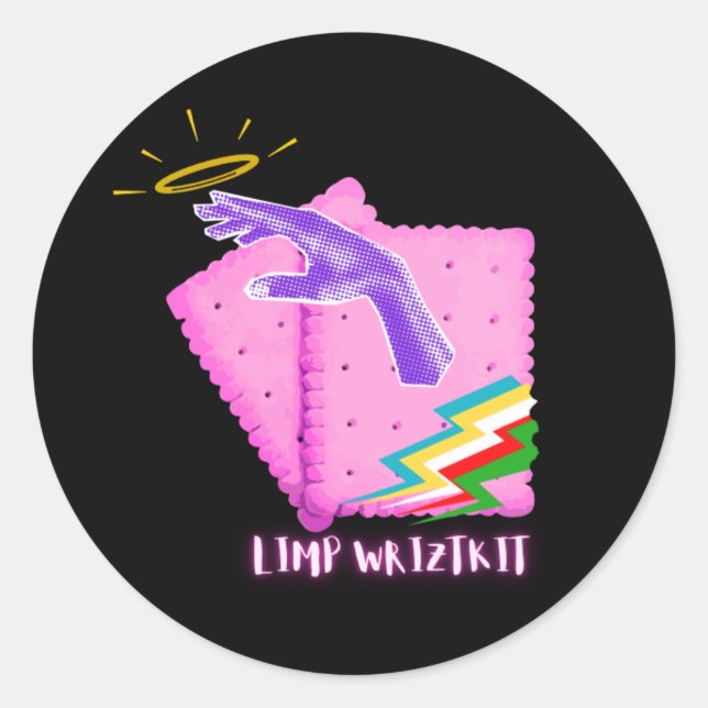 Limp Wrizket Classic Round Sticker (Front)