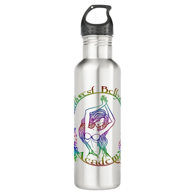 Limted Edition Flower Logo Water Bottle (Front)