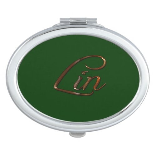 LIN Name Branded Gift for Women Vanity Mirror