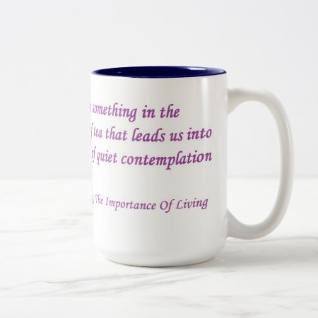 Lin Yutang Tea Quote Mug