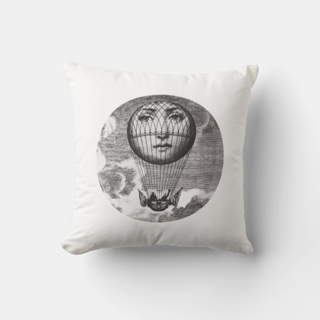 lina cavalieri throw pillow (Front)