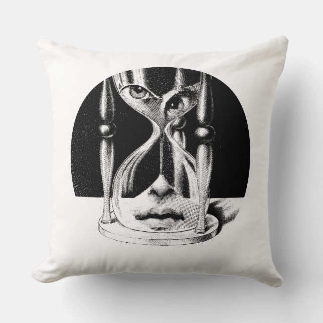 Lina Cavalieri  Throw Pillow (Front)