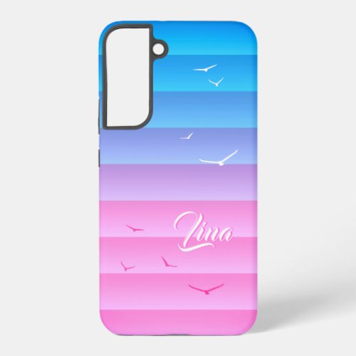 Lina _ Custom Name Template Enchanting Colors Case