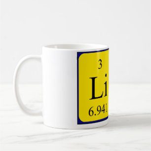 Lina periodic table name mug