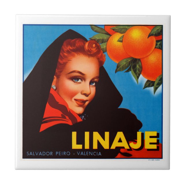 Linaje Citrus Tile (Front)